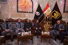 رئيسُ جهاز الأمن الوطنيّ في ضيافة العتبة العبّاسية المقدّسة