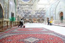 في شهر رمضان.. خدماتٌ مميّزة يقدّمها قسمُ رعاية الصحن للزائرين