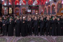 خدمة العتبتين المقدستين يحيون ذكرى شهادة الإمام علي (عليه السلام) عبر موكب عزاء موحد