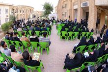 المجمع العلمي يقيم ندوة قرآنية لطلبة جامعة الكوفة