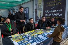 المجمع العلمي يقيم محطة قرآنية على طريق الزائرين بذكرى شهادة الإمام الكاظم (عليه السلام) في واسط
