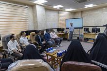 قسم الشؤون الفكرية ينظّم برنامجاً متكاملاً لوفد المجمع العلمي العراقي