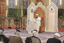 المجمع العلمي يستأنف عقد محفله القرآني الأسبوعي (عرش التلاوة)