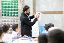 المجمع العلمي يقيم دروسًا للرسم ضمن مشروع الدورات القرآنية الصيفية