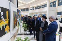 مهرجان روح النبوّة العالمي السادس يشهد افتتاح المعرض الخاصّ بالأعمال الفنية والصور الفوتوغرافية