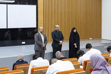 رئيس هيأة التربية والتعليم العالي يطّلع على سير العمليّة التربوية في جامعة الكفيل