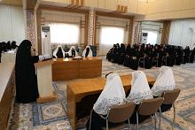 معهد القرآن الكريم النسوي ينظم المسابقة الفرقية لطالباته في النجف الأشرف