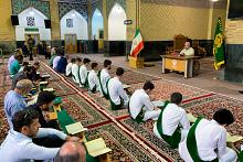 حفّاظ المجمع العلمي يشاركون بمحفلٍ قرآني في العتبة الرضويّة