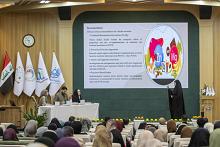 انعقاد الجلسات البحثية للمؤتمر العلمي الطلابي السادس في جامعة الكفيل