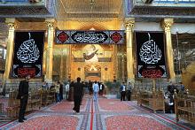 العتبة العباسية تتشح بالسواد في ذكرى رحيل السيدة خديجة (عليها السلام)