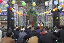 المجمع العلمي يقيم محفلاً لإحياء ليلة النصف من شعبان في كربلاء