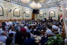 قسم العلاقات العامة يقيم مجلس عزائه الأسبوعي لاستذكار مصائب أهل البيت (عليهم السلام)