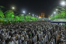 بالصور.. أجواء ليلة الجمعة عند مرقد أبي الفضل العباس (عليه السلام)