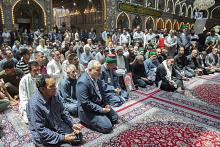 العتبة العباسية المقدسة تكمل مراسيم تشييع الخطيب الشيخ محمد باقر المقدسي