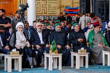 بحضور الأمين العام للعتبة العبّاسية.. العتبة العلوية تفتتح باب الإمام الرضا (عليه السلام)