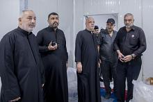 المشرف على مجمع أبي الفضل العباس (عليه السلام) يتفقد الخدمات المقدمة لزائري الأربعين