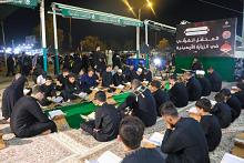 محافل قرآنية ومسابقات وأنشطة خدمية.. المجمع العلمي ينظم سلسلة نشاطات لزائري الأربعين