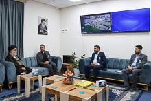 سماحة السيد الصافي يطلع على مشاريع مجموعة مدارس العميد التربوية وخططها لتطوير البيئة التعليمية