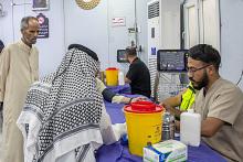 قسم الشؤون الطبية يحصي خدماته المقدمة للزائرين بذكرى المولد النبوي الشريف