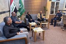 للاطلاع على الخدمات المقدمة للزائرين.. قسم الشؤون الطبية يستقبل مدير قطاع المركز للرعاية الصحية