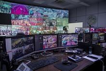 قسم المشاريع الهندسية يكمل أعمال نصب منظومة كاميرات متطورة لتغطية عزاء ركضة طويريج