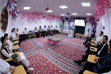 عبر إقامة محفل قرآني.. المجمع العلمي يحتفي بذكرى ولادة الإمام الرضا (عليه السلام) في كربلاء