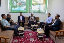 قسم شؤون المعارف يلتقي وفدًا من مسجد خطوة الإمام علي (عليه السّلام)