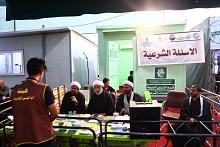 قسم الشؤون الدينية يقدم مجموعة من الخدمات التثقيفية والتوعوية للزائرين عبر محطاته التبليغية