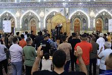 العتبة العباسية تواصل عقد مجلسها العزائي بذكرى شهادة الإمام الحسن العسكري (عليه السلام)