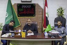 مجموعة مشاتل الكفيل تعقد اجتماعًا لمناقشة خطتها الخدمية الخاصة بزيارة الأربعين