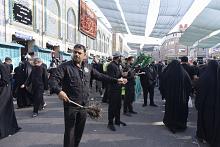 في ذكرى يوم الأربعين.. ملاكات قسم حفظ النظام تؤمن انسيابية حركة الزائرين