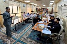قسم التطوير يقيم دورة عن المخاطبات والمراسلات الإدارية لمنتسبيه