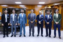 المجمع العلمي يبحث مع جامعة المثنى إطلاق المشروع القرآني في الجامعات العراقية