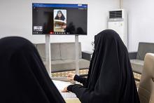مدارس الكفيل الدينية النسوية تجري اختبارات إلكترونية لاختيار ملاكات تدريسية جديدة