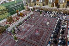 العتبة العباسية المقدسة تقيم المحفل القرآني بذكرى ولادة السيدة فاطمة المعصومة (عليها السلام)