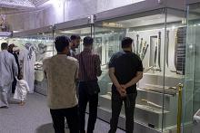 توافد مستمر للزائرين على قاعة العرض في متحف الكفيل