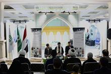 العتبة العباسية المقدسة تنظم محفلا قرآنيا في معرض طِهران الدولي للقرآن الكريم