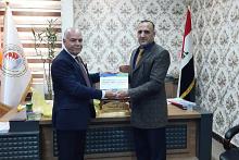 في المجال البحثي.. قسم الشؤون الفكرية يبحث سبل التعاون مع جامعة سامراء