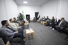 الأمين العام للعتبة العباسية المقدسة يلتقي باللجنة التحكيمية لمسابقة جائزة العميد الدولية لتلاوة القرآن الكريم