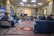 العتبة العباسية المقدسة تناقش مع هيأة الإعلام والاتصالات تسهيل عمل المؤسّسات الصحفية لتغطية زيارة عاشوراء