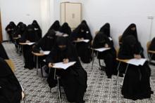 معهد القرآن الكريم النّسوي يُقيم سلسلة من الاختبارات لحافظات الدّورات الدائمة