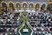 الختمة القرآنية المركزية في مرقد أبي الفضل العباس (عليه السلام) تشهد إقبالًا واسعًا