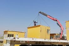 قسم الاتصالات يواصل أعمال نصب محطات إرشاد التائهين في محاور كربلاء المقدسة