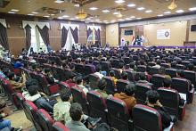 العتبة العباسية تقيم مهرجان الولادات الشعبانية المباركة في جامعة القادسية