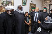 وفدُ العتبتَيْن المقدّستَيْن يزور جرحى فاجعة مستشفى ابن الخطيب ويتعهّد بتقديم المساعدة
