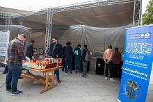 ضمن مهرجان الصديقة الطاهرة (عليها السلام).. العتبة العباسية تفتتح المحطات الثقافية في جامعة بغداد
