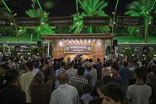 من بين الحرمَينِ الشريفَينِ.. أهالي كربلاء يستنكرون الاعتداءات الصهيونيّة التي تطال الفلسطينيّين في غزّة