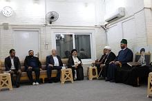 وفود العتبة العباسية المقدسة توزع دعوات أسبوع الإمامة الدولي لمكاتب مراجع الدين العظام