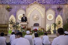 المجمع العلمي يحتفي بذكرى المولد النبوي في مقام الإمام المهدي (عجّل الله فرجه)