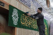 قسم المقام يباشر باستعداداته لمناسبات شهر شعبان المبارك